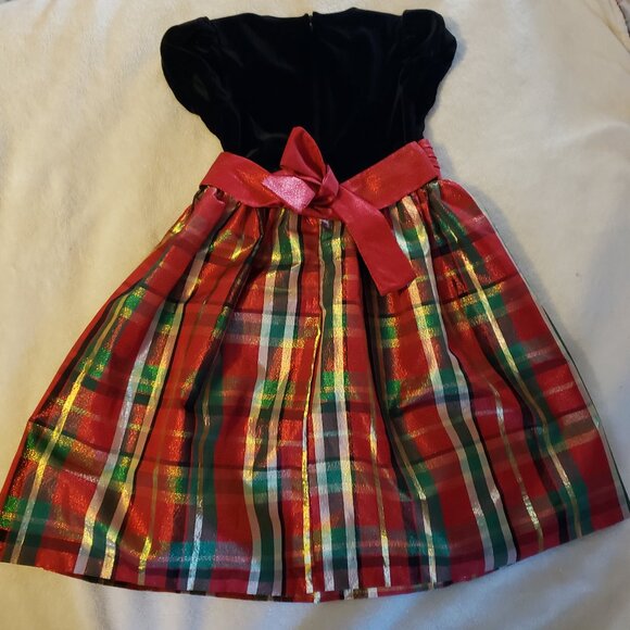 Beautiful ,Girls Holiday Dress size 6X ,by Bonnie Jean NWOT - Picture 3 of 5